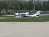 N1845F @ HFY - Tied down at Greenwood, IN