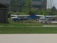 N9358D @ HFY - Tied down at Greenwood, IN - by Bob Simmermon