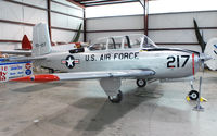 N3648G @ KHBI - 1955 Beech T-34-A at the N.C. Aviation Museum in Asheboro N.C. - by Richard T Davis