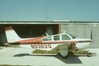 N9363Q @ ORL - Beech F33A Bonanza seen at Herndon in Novembr 1979. - by Peter Nicholson