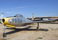 47-1595 - Republic F-84C Thunderjet at the March Field Air Museum, Riverside CA