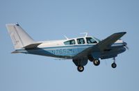 N7652N @ LAL - Beech 55 - by Florida Metal