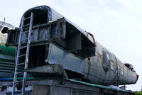 N9089Z @ EGTB - rear section of 430861 Bedsheet Bomber in the Parkhouse Aviation yard - by Chris Hall
