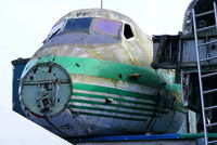 G-BEYF @ EGTB - Former Channel Express Herald previously displayed at the Bournemouth Aviation Museum. Now stored in the Parkhouse Aviation yard - by Chris Hall