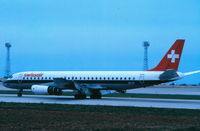 HB-IDL @ LMML - DC8 HB-IDL Swissair - by raymond