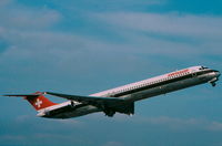HB-INH @ LMML - MD81 HB-INH Swissair - by raymond