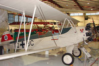 N44FW - Focke Wulf 44J STIEGLITZ, c/n: 138 at Polk Museum  with Code TQ-BC - by Terry Fletcher