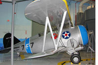 N26KW - 1938 Grumman F3F-2, c/n: 1028 at Polk Museum - by Terry Fletcher