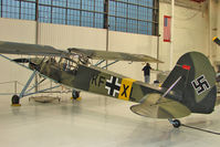 N156FS - 1942 Fieseler Company F1-156-C2, c/n: 4642 at Polk Museum - by Terry Fletcher