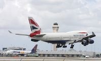 G-CIVJ @ MIA - British 747-400 - by Florida Metal