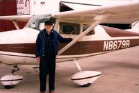 N8679B @ KOXV - With her proud owner Gary, March 2005. Gary loved to fly in on Sunday mornings I miss his radio calls and he was a proud man and WW2 veteran. - by Floyd Taber
