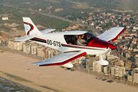 OO-GTS @ EBFN - OO-GTS flying above the Belgian coastline during a photoshoot with the N363CD - by Giel Sweertvaegher
