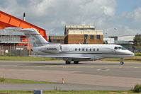 N448HB @ EGGW - Hawker Beechcraft Corp HAWKER 4000, c/n: RC-48 at Luton - by Terry Fletcher