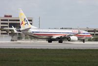 N905AN @ MIA - Yellow Ribbon - by Florida Metal