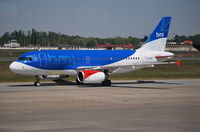 G-DBCC @ EDDT - Airbus A319-131 arriving Berlin Tegel to take me
home to Heathrow. - by moxy