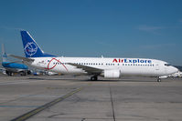 OM-AEX @ LOWW - Air Explore Boeing 737-400 - by Dietmar Schreiber - VAP