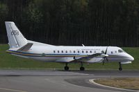 100008 @ ELLX - Nice Saab instead the usual Gulfstream - by Raybin