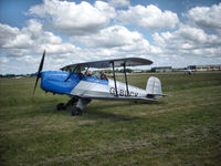 G-BUCK @ EGUD - G-BUCK taxying on grass at Abingdon Air Show 2011 - by Richard Wayne