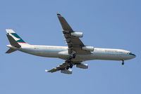 B-HXA @ EGLL - Cathay Pacific Airways - by Chris Hall
