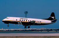 G-BLNB @ LMML - V.Viscount G-BLNB Tunisavia - by raymond