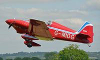 G-MIDG @ EGKH - SHOT AT HEADCORN - by Martin Browne