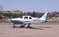 N373DF @ CCR - Visitor - by Bill Larkins