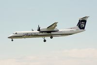 N447QX @ YVR - Landing at YVR - by metricbolt