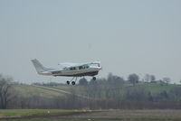 N55RX @ KICL - Take off to Iowa City - by Floyd Taber