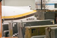N96H @ DEN - Parted out in a remote corner of Stapleton Airport.