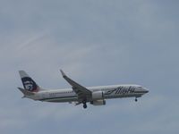 N593AS @ LAX - On final to runway 24 - by Helicopterfriend