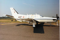 100 @ EGVA - TBM 700 of French Army Unit 3GHL on display at the 1996 Royal Intnl Air Tattoo at RAF Fairford. - by Peter Nicholson