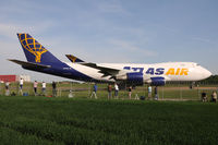 N496MC @ ELLX - Altas Air