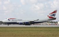 G-BNLY @ MIA - British 747-400 - by Florida Metal