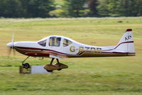 G-BZDR @ EGCB - Visitor from Sleap - by Chris Hall