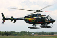 N429LC @ KEHO - Seems that this chopper is a long way from home. - by Jamin