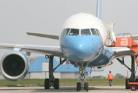 99-0004 @ EBBR - Parked on apron