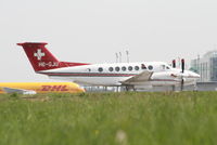 HB-GJU @ EBBR - Parked on G.A. apron - by Daniel Vanderauwera