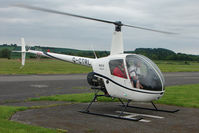 G-CTRL @ EGBN - 2004 Robinson Helicopter Co Inc ROBINSON R22 BETA, c/n: 3601 at Nottingham Tollerton - by Terry Fletcher