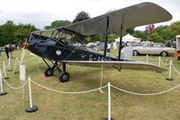 G-ABAG - Gipsy Moth at a Rolls Royce and Bentley owners do at Runnymede. These were real Rollers and Bentleys, not the junk now produced by BMW and Volkswagen. - by moxy