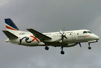 VH-OLN @ YSSY - prep to land on 16R - by Bill Mallinson