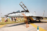 1303 @ EGVA - Another view of the Slovak Air Force Fulcrum on display at the 1996 Royal Intnl Air Tattoo at RAF Fairford. - by Peter Nicholson