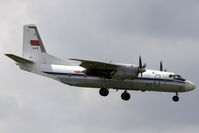 265 @ VVTS - AN-26 - Vietnam Air Force, on finals to 25L - by Bill Mallinson