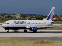EI-DDK @ LMML - B737 EI-DDK Transaero - by raymond