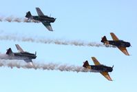 N3258G @ KGLR - The Scream'n Rebels at the 2010 Wings Over Gaylord Air Show. - by Mel II