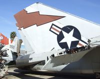 145336 - Vought F-8A (F8U-1) Crusader at the Planes of Fame Air Museum, Chino CA