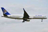 P4-EAS @ EGLL - On short finals for r/w 9L