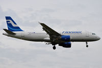 OH-LXK @ EGLL - On short finals for r/w 9L