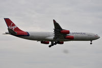 G-VELD @ EGLL - On short finals for r/w 9L