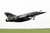 634 @ LFSR - The Mirage F-1 is able to carry a giant fuel tank.