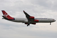 G-VAIR @ EGLL - On short finals for r/w 9L